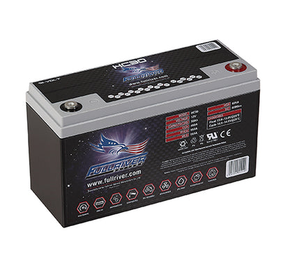 Fullriver 12V 30Ah 450CCA High Crank AGM Battery (HC30)
