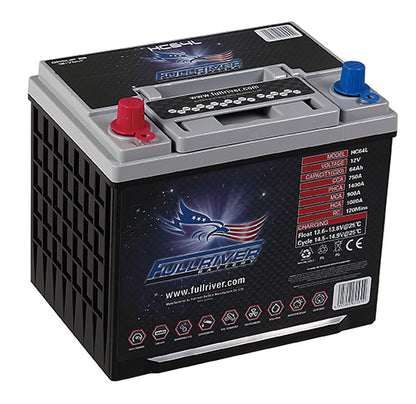 Fullriver 12V 64Ah 750CCA High Crank AGM Battery (HC64)