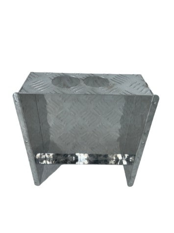 Silver Checker Plate Tank Cover - GEN4