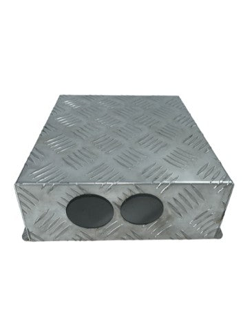 Silver Checker Plate Tank Cover - GEN4