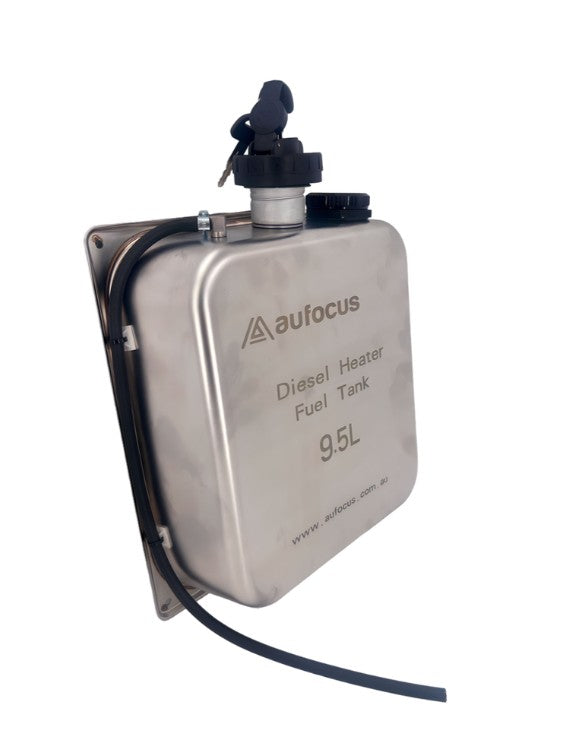 2KW Bluetooth Diesel Heater Kit + 9.5L Stainless Steel Tank