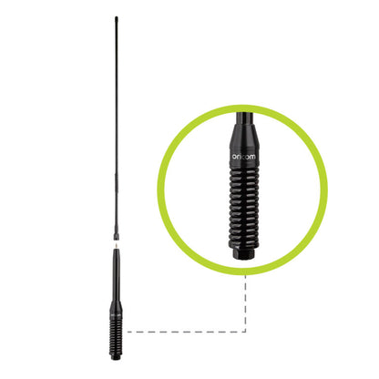 UHF390 UHF CB RADIO + ANU240 6.5 DBI ANTENNA OFFROAD PACK