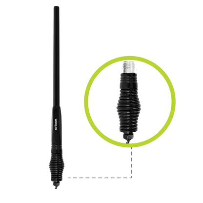 ANU916 3dBi UHF CB Antenna | Detachable Fibreglass Whip