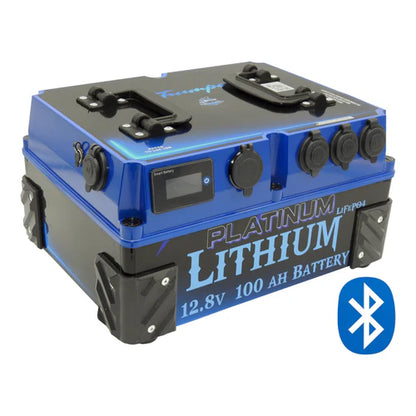 100Ah Lithium LiFePO4 Portable Battery Pack With Bluetooth