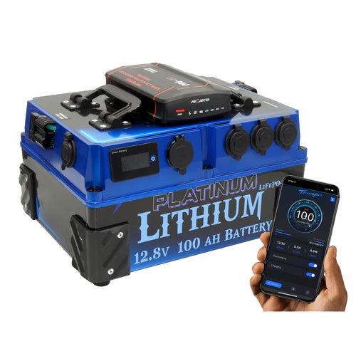 Thumper Lithium 100 AH Projecta DC-DC Battery Pack