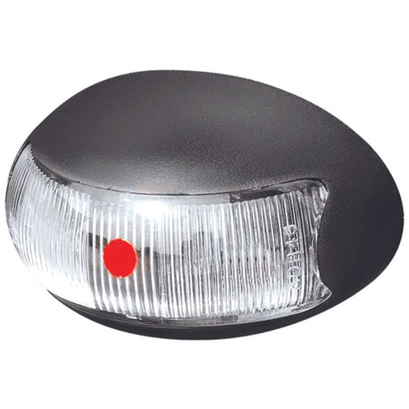 10-30V BR3R Red Clearance Lamp | Oval LED Marker