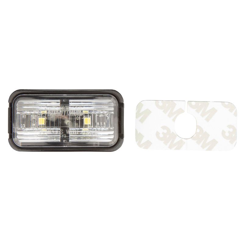 10-30V BR7W White Clearance Lamp | Rectangle LED Marker