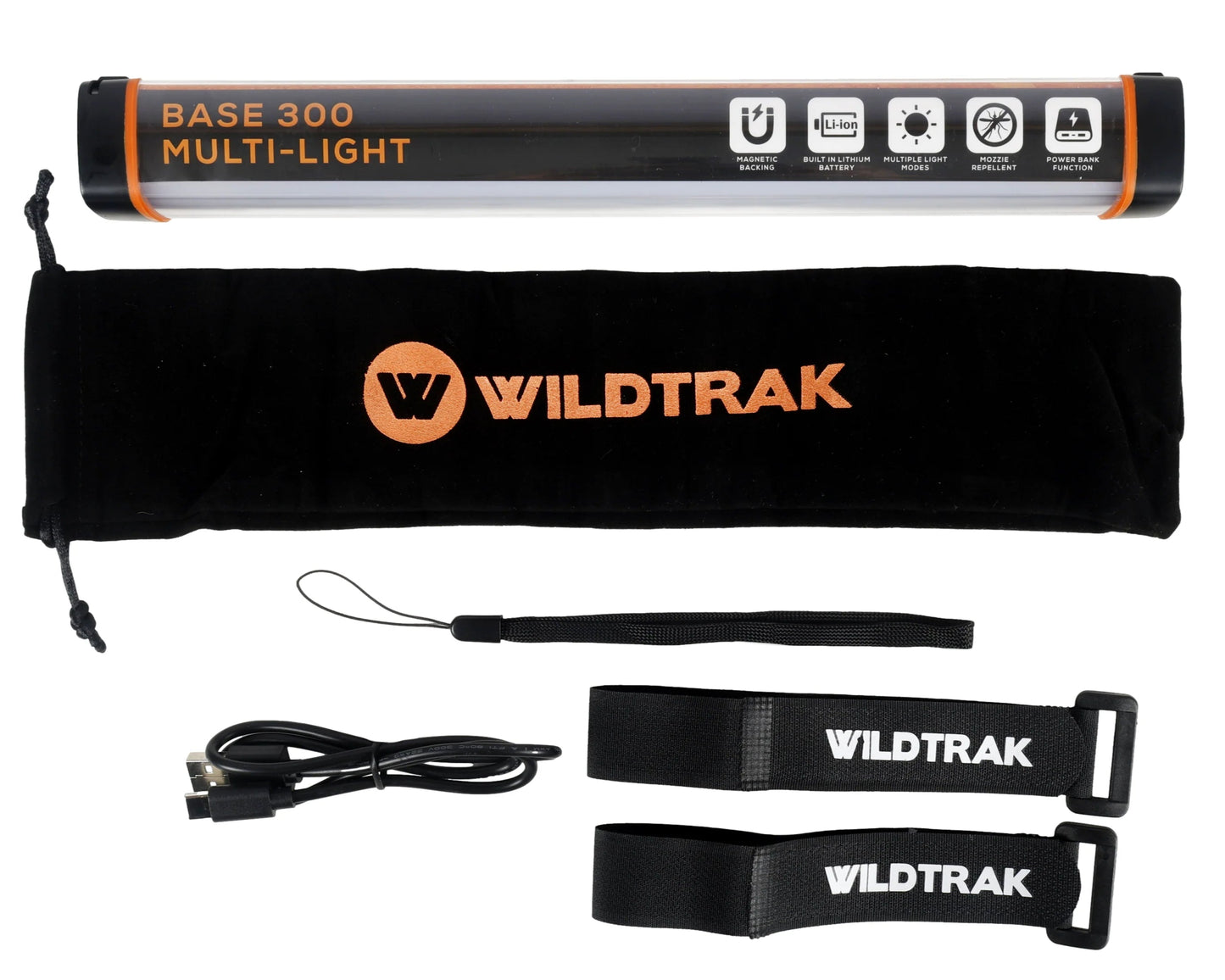 BASE 300 6AH LIGHT RECHARGABLE MULTIFUNCTION 30CM