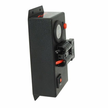12V/24V RHM VOLT CONTROL BOX 1X CIGARETTE 1X DUAL USB 1X 50A ANDERSON