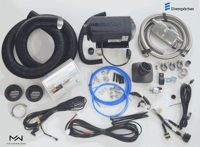 AIRTRONIC 2 12V SINGLE OUTLET DIESEL HEATER D2L AS2 PRO KIT