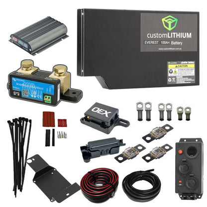 FORD NEXT GEN EVEREST BEHIND SEAT DUAL BATTERY COMPLETE PACKAGE