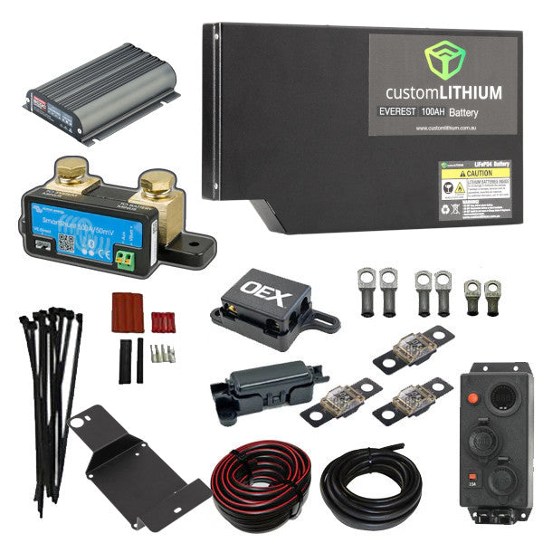 FORD NEXT GEN EVEREST BEHIND SEAT DUAL BATTERY COMPLETE PACKAGE