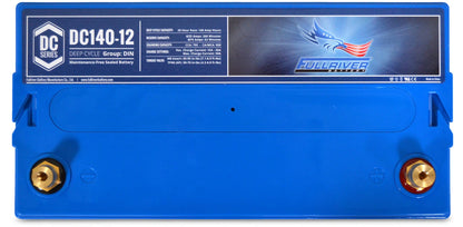Fullriver 12V 140Ah Deep Cycle AGM Battery (DC140-12)
