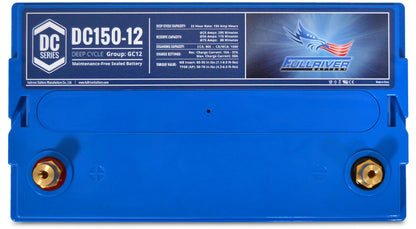 Fullriver 12V 150Ah Deep Cycle AGM Battery (DC150-12)
