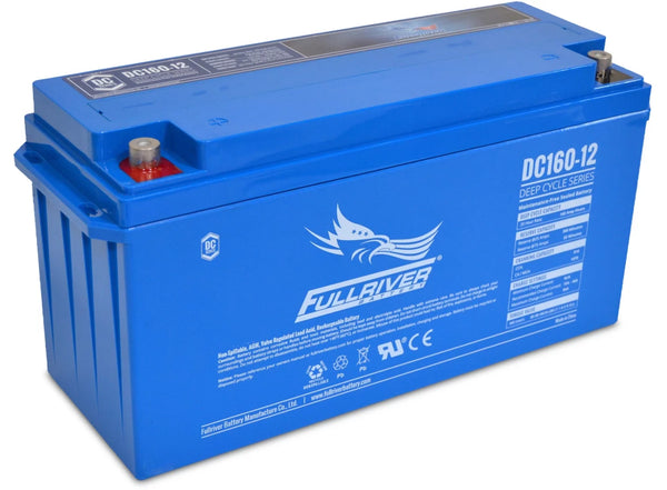 Fullriver 12V 160Ah Deep Cycle AGM Battery (DC160-12)