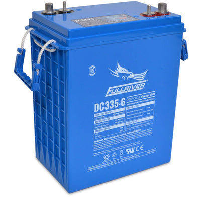 Fullriver 6V 335Ah Deep Cycle AGM Battery (DC335-6)