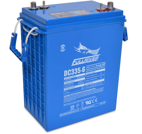 Fullriver 6V 335Ah Deep Cycle AGM Battery (DC335-6)