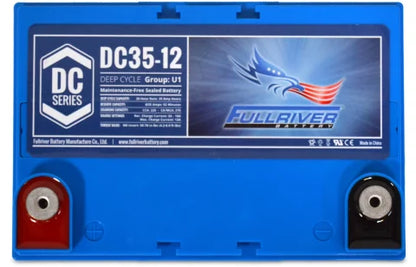 FULLRIVER DC35-12 12V 35AH Deep Cycle AGM Battery