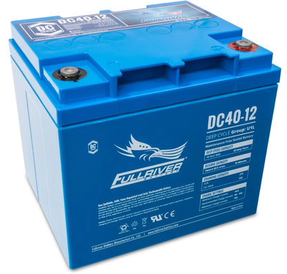FULLRIVER DC40-12 12V 40AH Deep Cycle AGM Battery