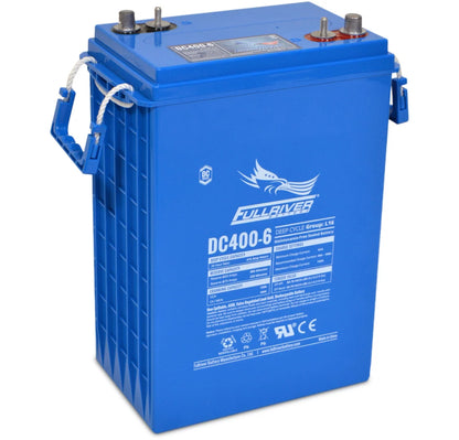 Fullriver 6V 400Ah Deep Cycle AGM Battery (DC400-6)