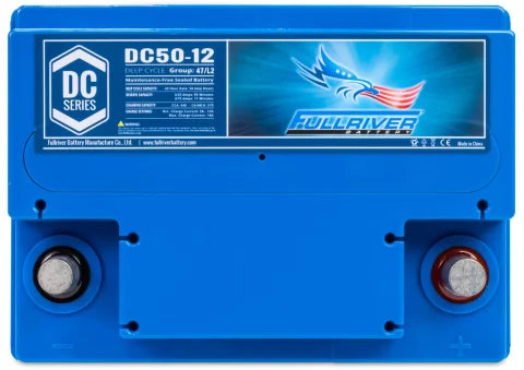 Fullriver 12V 50Ah Deep Cycle AGM Battery (DC50-12)