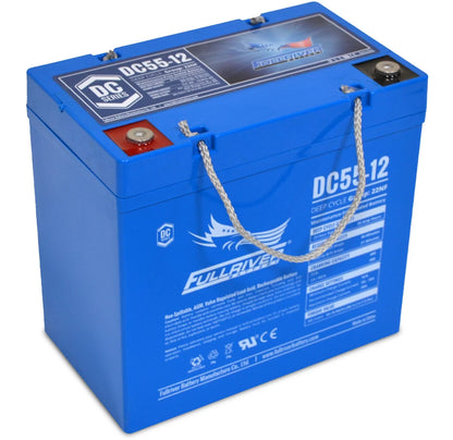 FULLRIVER DC55-12 12V 55AH Deep Cycle AGM Battery