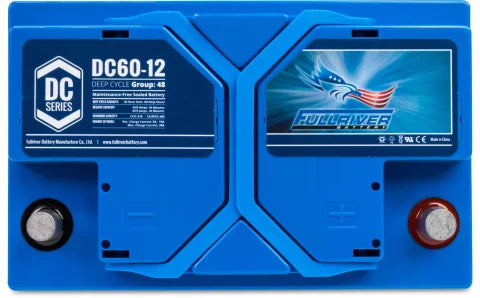 FULLRIVER DC60-12 12V 60AH Deep Cycle AGM Battery