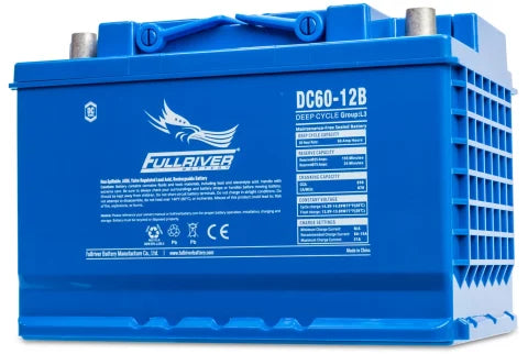 Fullriver 12V 60Ah Deep Cycle AGM Battery (DC60-12B)