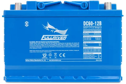 Fullriver 12V 60Ah Deep Cycle AGM Battery (DC60-12B)