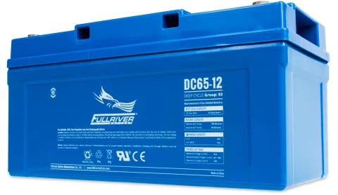 Fullriver 12V 65Ah Deep Cycle AGM Battery (DC65-12)