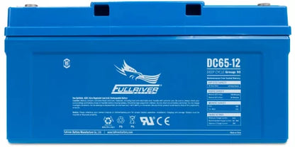 Fullriver 12V 65Ah Deep Cycle AGM Battery (DC65-12)