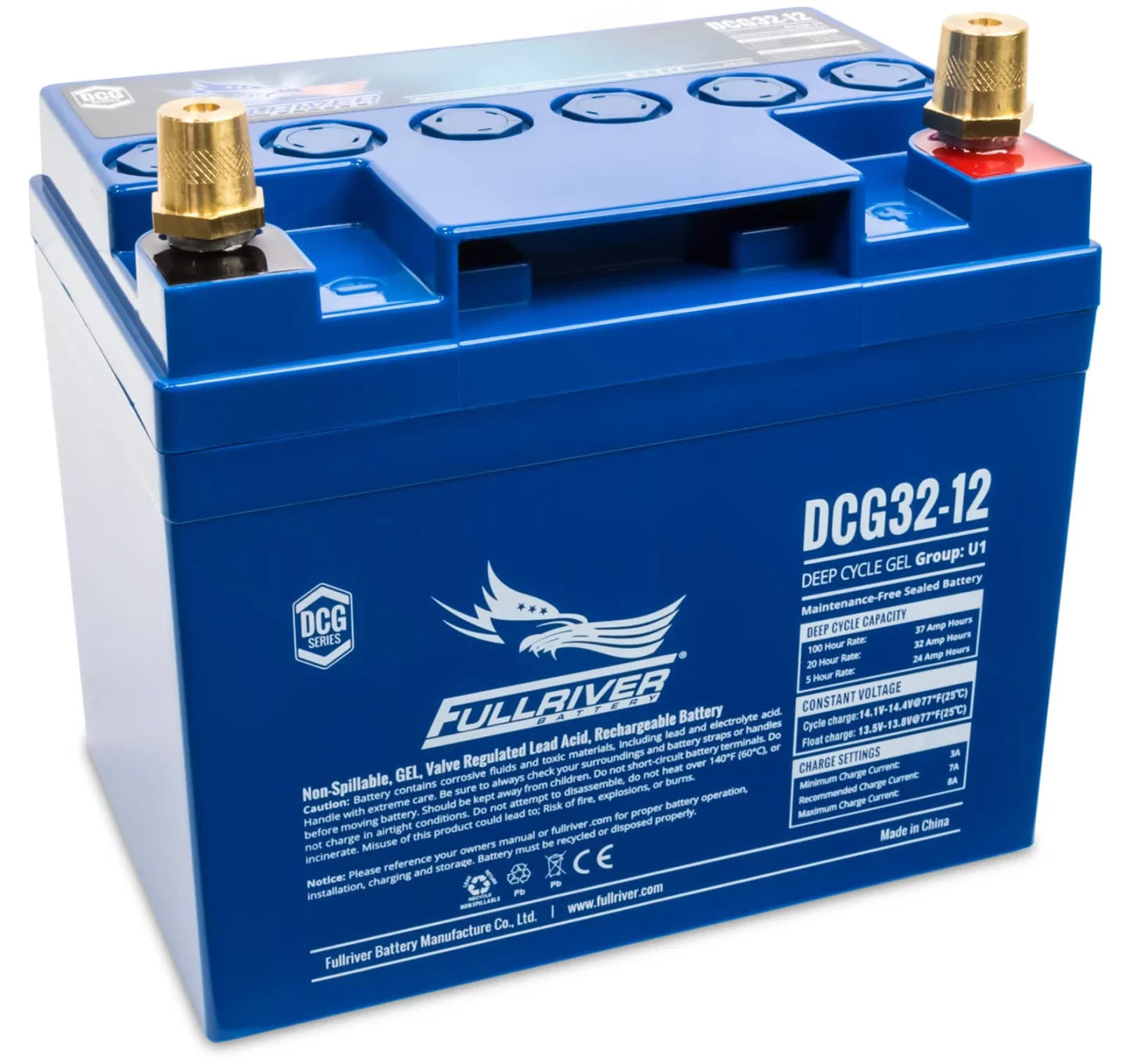 Fullriver 12V 32Ah Deep Cycle GEL Battery (DCG32-12)