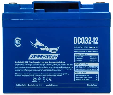 Fullriver 12V 32Ah Deep Cycle GEL Battery (DCG32-12)
