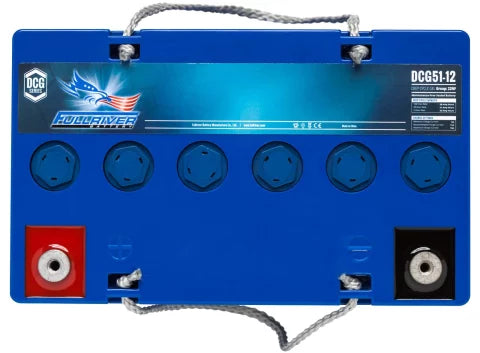 Fullriver 12V 51Ah Deep Cycle GEL Battery (DCG51-12)