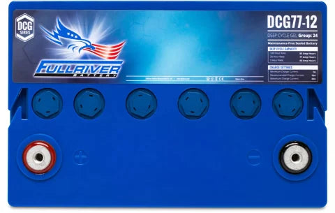 Fullriver 12V 77Ah Deep Cycle GEL Battery (DCG77-12)