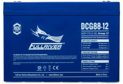 Fullriver 12V 88Ah Deep Cycle GEL Battery (DCG88-12)