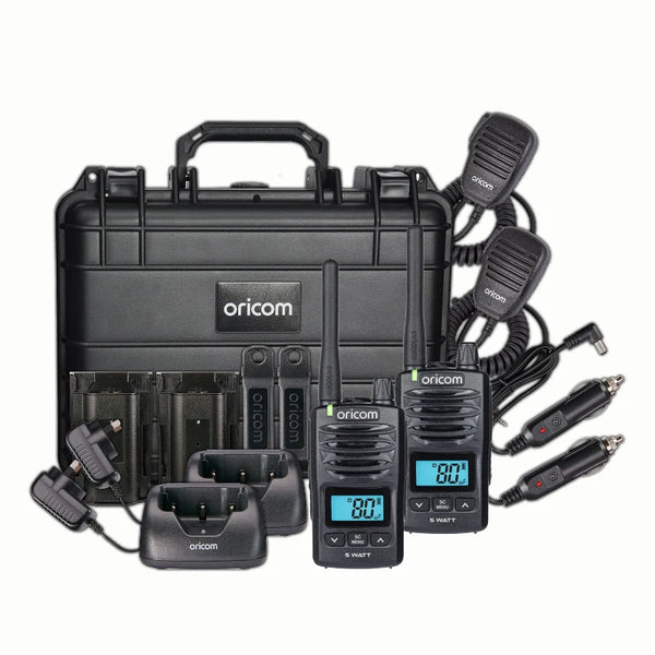 DTXTP600 Twin 5W IP67 Handheld UHF CB Radio Trade Pack