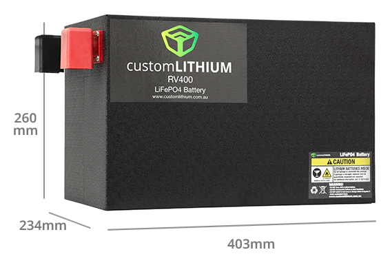CUSTOM LITHIUM CARAVAN & RV BATTERYS