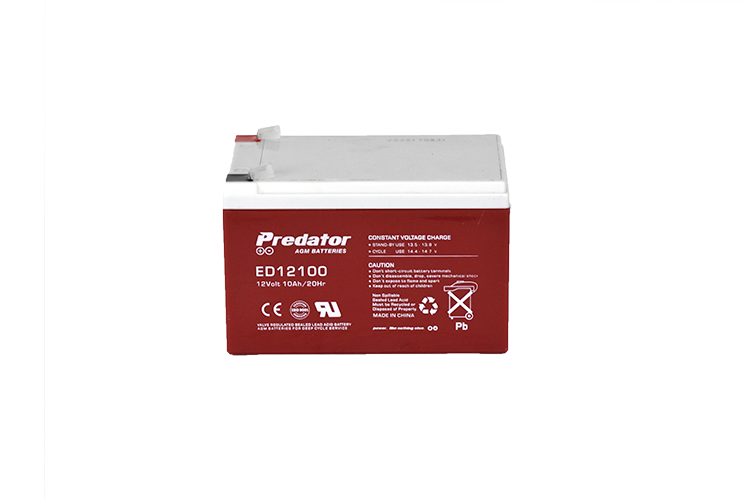 PREDATOR 12V 10AH DEEP CYCLE AGM BATTERY