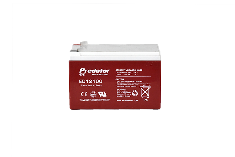 PREDATOR 12V 10AH DEEP CYCLE AGM BATTERY