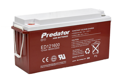 12V 160AH Deep Cycle AGM Battery (ED121600)