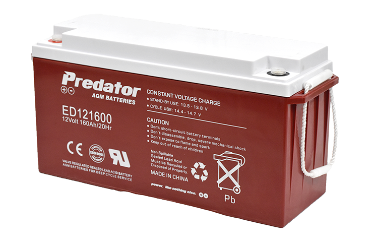 12V 160AH Deep Cycle AGM Battery (ED121600)