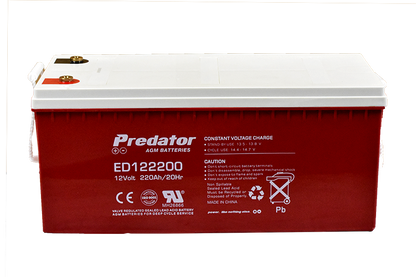 12V 220AH Deep Cycle AGM Battery (ED122200)
