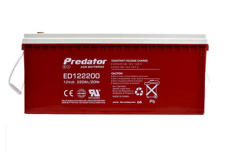 12V 220AH Deep Cycle AGM Battery (ED122200)