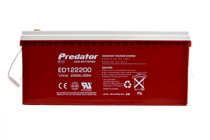 12V 220AH Deep Cycle AGM Battery (ED122200)