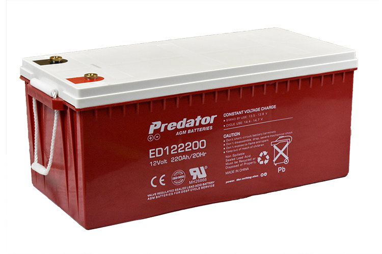 12V 220AH Deep Cycle AGM Battery (ED122200)