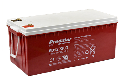 12V 220AH Deep Cycle AGM Battery (ED122200)