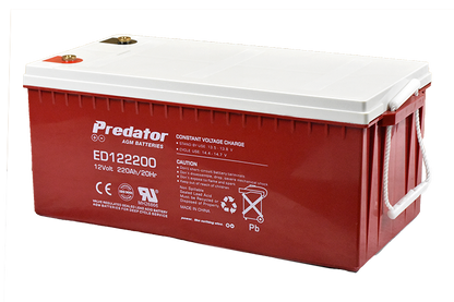 12V 220AH Deep Cycle AGM Battery (ED122200)