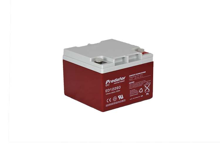 PREDATOR 12V 26AH DEEP CYCLE AGM BATTERY
