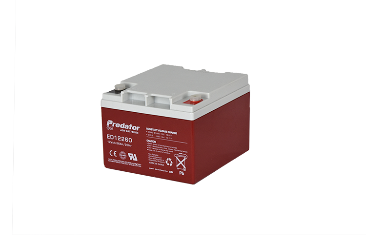 PREDATOR 12V 26AH DEEP CYCLE AGM BATTERY